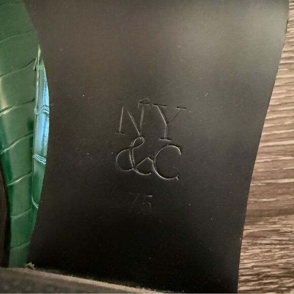New York & Company Penny Croc Heeled Loafer - Picture 9 of 10